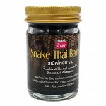 TLD/ BANNA Бальзам Тайский Змеиный черный, 50г СТЕКЛО