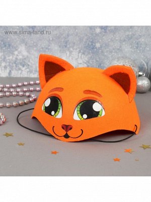 Шляпа карнавальная Рыжая кошка