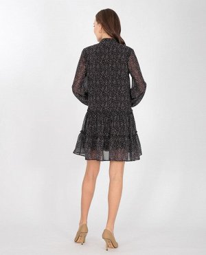 Платье Кофла/6-1282 - 71-54 мультиколор, черный
