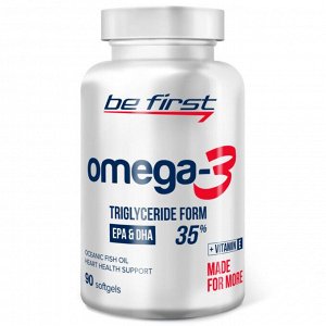 Be First Omega-3 + витамин Е (90 капс.)