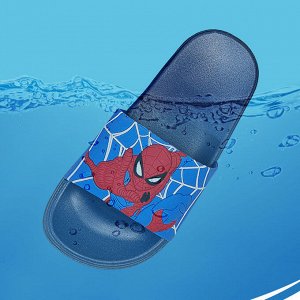Шлепанцы детские пляжные, для бассейна - Человек-паук Spider-Man Blue