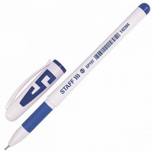 Ручка гелевая синий 0,5мм Manager 142394 STAFF