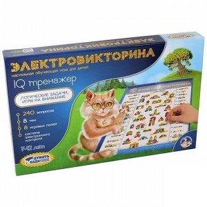 Игра Электровикторина IQ Тренажер 03669