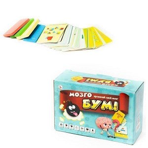 Игра МОЗГОБУМ.Для развития памяти и внимания с карточками Р3371