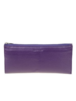 Женский портмоне из натуральной кожи, цвет фиолетовый