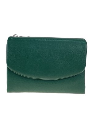 Женский кошелёк из искусственной кожи, цвет зеленый