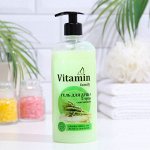 Гель для душа VITAMIN Family &quot;5 трав&quot;, смягчающий, 650 мл