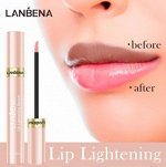 Сыворотка для объема и восстановления кожи губ Lanbena светло-розовый