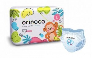 ORINOCO Подгузники-трусики детские размер L, 42шт