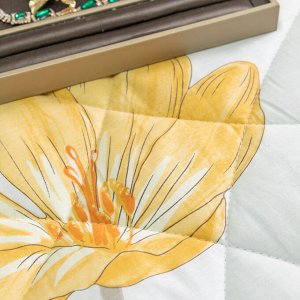 Viva home textile Комплект постельного белья Сатин с Одеялом OB084