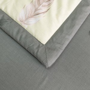 Viva home textile Комплект постельного белья Сатин с Одеялом (простынь на резинке) OBR085