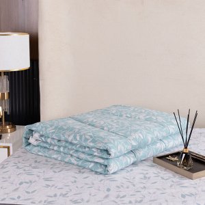 Комплект постельного белья Сатин с Одеялом (простынь на резинке) OBR087