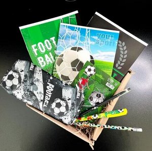 Подарочный набор канцелярии "Футбол#1"
