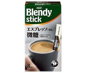 Бленди Эспрессо с молоком и низким содержанием сахара (8 стиков) 60г 1/24 Япония