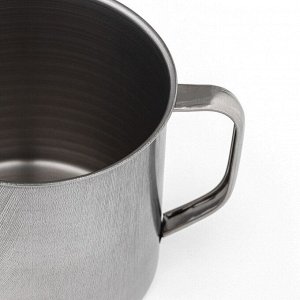 Кружка «Мэйли», 950 мл, d=12 см, толщина 0.33 мм, нержавеющая сталь, хромированная