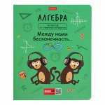 Тетрадь 12л., линия, Alingar, скрепка, блок офсет, 100% белизна, мелованный картон (эконом), &quot;Mix Pastel&quot;