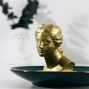 Подставка для зубочисток «Венера», золотая, 4,5 х 7 см