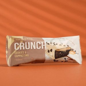 Протеиновый батончик Crunch Bar «Печенье с капучино» спортивное питание, 60 г