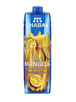 Chabaa сок манго, маракуйя, виноград 1000мл