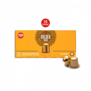 Кофе Pascucci Capsule Golden Sack натуральный молотый в капсулах, 50 г