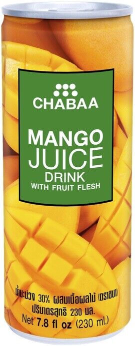 Chabaa напиток с соком манго с мякотью 230мл