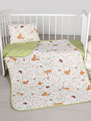 Одеяло-покрывало детское "BabyRelax" Лесные зверюшки