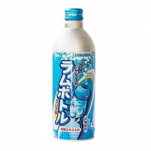 Напиток безалкогольный газированный Sangaria Ramune Soda 500 мл (бутылка металлическая)