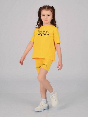 M&D Комплект для девочки: футболка и шорты (Размер пишите в комментариях, где нет выбора )