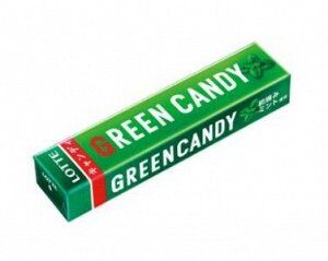 Леденцы Green Candy мятная карамель 11шт., Lotte, 44гр