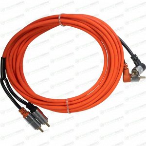 Межблочный кабель EDGE EDC-RS502, 2-канальный, 2xRCA (M) – 2xRCA (M), 5м