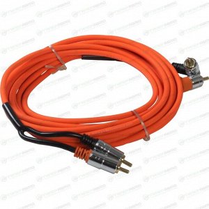 Межблочный кабель EDGE EDC-RS502, 2-канальный, 2xRCA (M) – 2xRCA (M), 5м