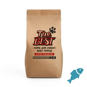 Корм для собак THE BEST рыба - крупная гранула