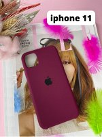 Силиконовый чехол Iphone 11 Цвет на выбор