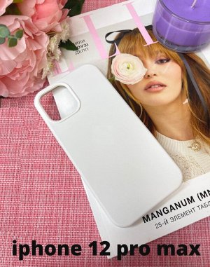 Силиконовый чехол Iphone 12 PRO max. Цвет на выбор
