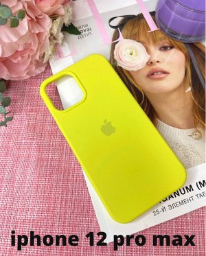 Силиконовый чехол Iphone 12 PRO max. Цвет на выбор