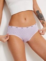 Slip с рисунком горошек