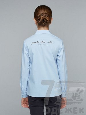 7ОДЕЖЕК Блузка для девочки с длинным рукавом