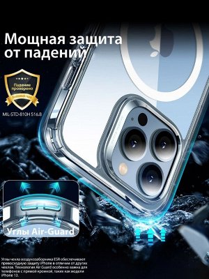 NEW Силиконовый прозрачный чехол для Iphone MagSafe Magnetic Power
