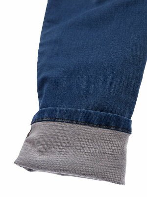Полукомбинезон текстильный джинсовый для мальчиков