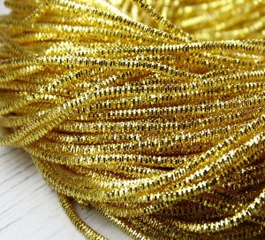 Трунцал, цвет: золото, размер: 1,5 мм, 5 грамм
