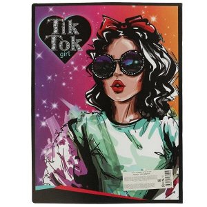 F10-73842-TT Папка с 10 вкладышами TIK TOK GIRL в кор.4*30шт