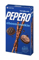 СОЛОМКА В ШОКОЛАДНОЙ ГЛАЗУРИ CHOCO COOKIE PEPERO LOTTE, КОРЕЯ, 32 Г
