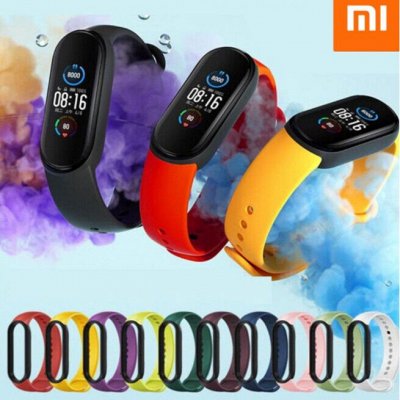 Ремешки для Xiaomi MI Band 3, 4, 5, 6, 7, 8 по супер цене