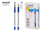 Ручка шариковая MC GOLD синяя 0.5мм M-5739-70 Mazari {Китай}