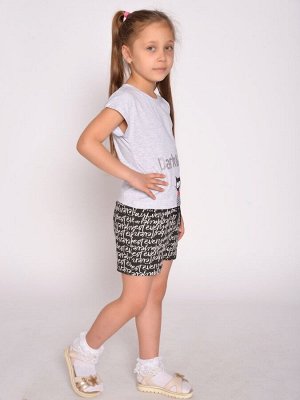 BONITO KIDS Комплект для девочки (футболка и шорты) арт.OP1454