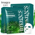 Images SEAWEED Увлажняющая маска- салфетка для лица экстрактом морских водорослей , 25г