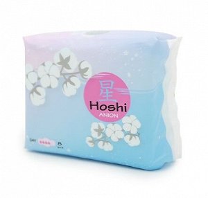 Прокладки гигиенические д/критич.дней дневные HOSHI Anion Day Use 240мм/8шт (Производство Китай), шт