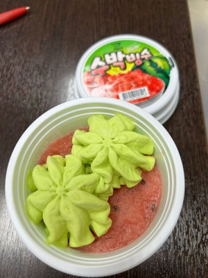 Мороженое Освежающий арбуз в стакане (Watermelon Ice Flake) 0,280/12, шт