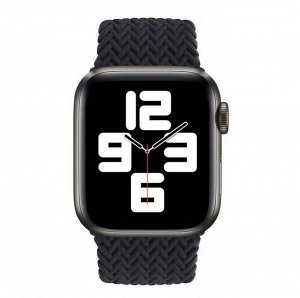Силиконовый ремешок под плетение для Apple Watch 38 / 40 / 41 / 42 / 44 / 45 / 49 мм
