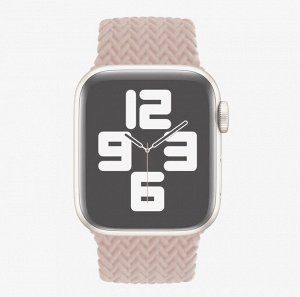 Akuma Силиконовый ремешок под плетение для Apple Watch 38 40 41 42 44 45 49 мм